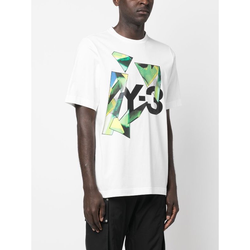 唯ㄧ現貨 💖 Y3 (Y-3) 💛 絕版精品！白色！星空 > 刺繡、短袖、T恤、T-Shirt！-細節圖9