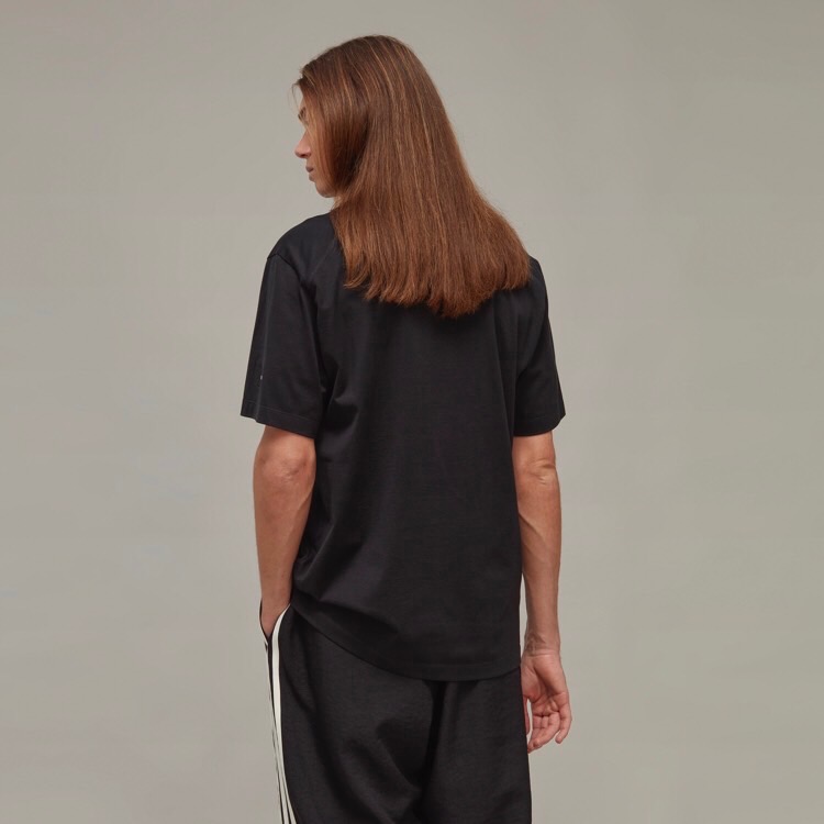 唯ㄧ現貨 💖 Y3 (Y-3) 💛 絕版精品！黑色！標緻 > 短袖、T恤、T-Shirt！-細節圖4