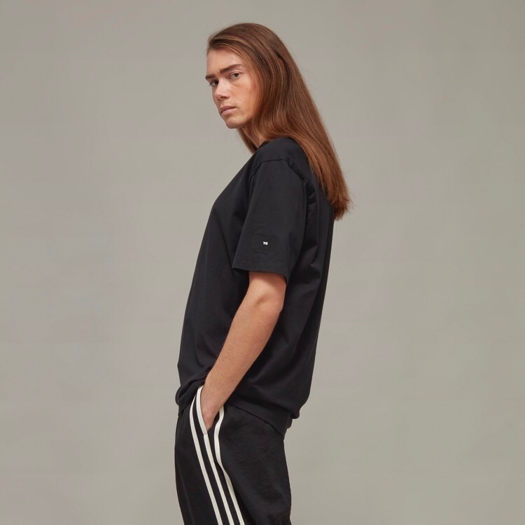 唯ㄧ現貨 💖 Y3 (Y-3) 💛 絕版精品！黑色！標緻 > 短袖、T恤、T-Shirt！-細節圖5