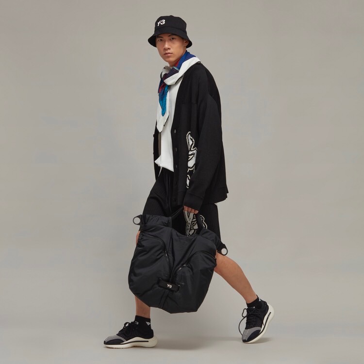 唯ㄧ現貨 💖 Y3 (Y-3) 💛 絕版精品！黑色！飛雁佳作 > 托特包、側背包、斜背包、肩背包！-細節圖8