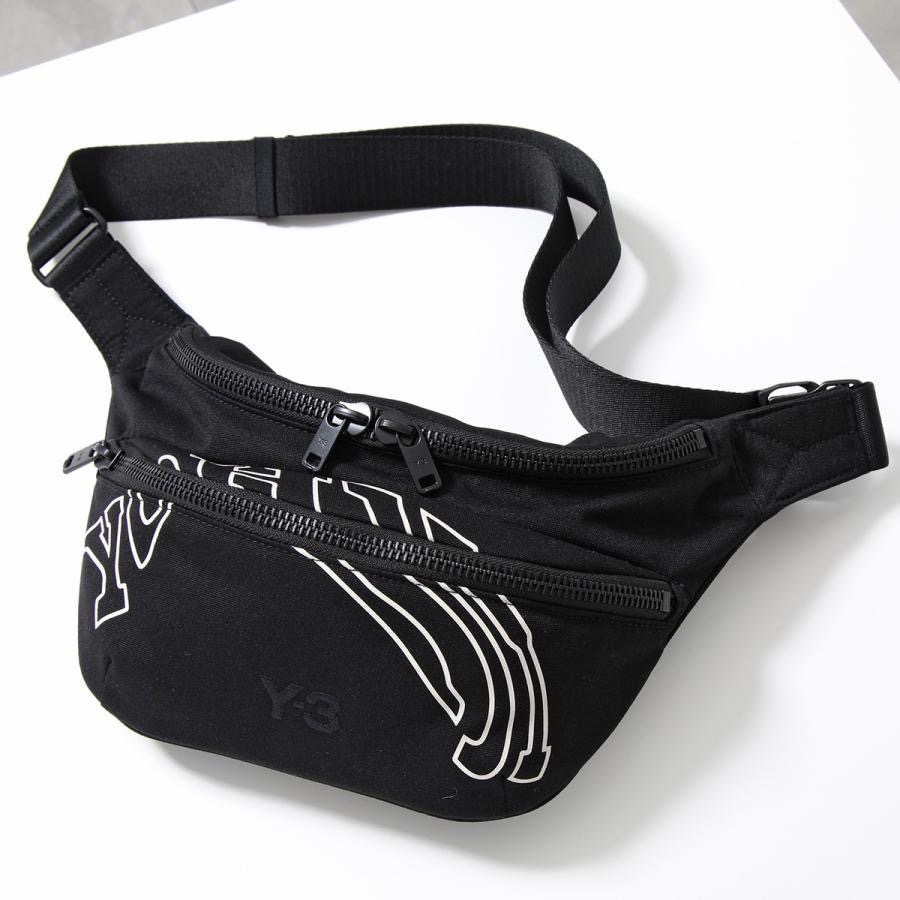 唯ㄧ現貨 💖 Y3 (Y-3) 💛 限額精品！黑色！無双包 > 腰包、發財包、側背包、斜背包、肩背包！-細節圖7