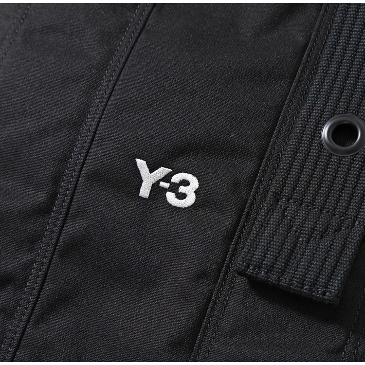 唯ㄧ現貨 💖 Y3 (Y-3) 💛 絕版精品！黑色！靈犀紋繡 > 托特包、側背包、斜背包、肩背包！-細節圖5