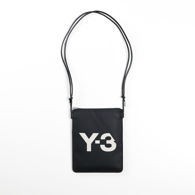 唯ㄧ現貨 💖 Y3 (Y-3) 💛 限額精品！黑色！斥侯包 > 頸掛包、相機包、側背包、斜背包、肩背包、卡夾包、長夾包！-細節圖9