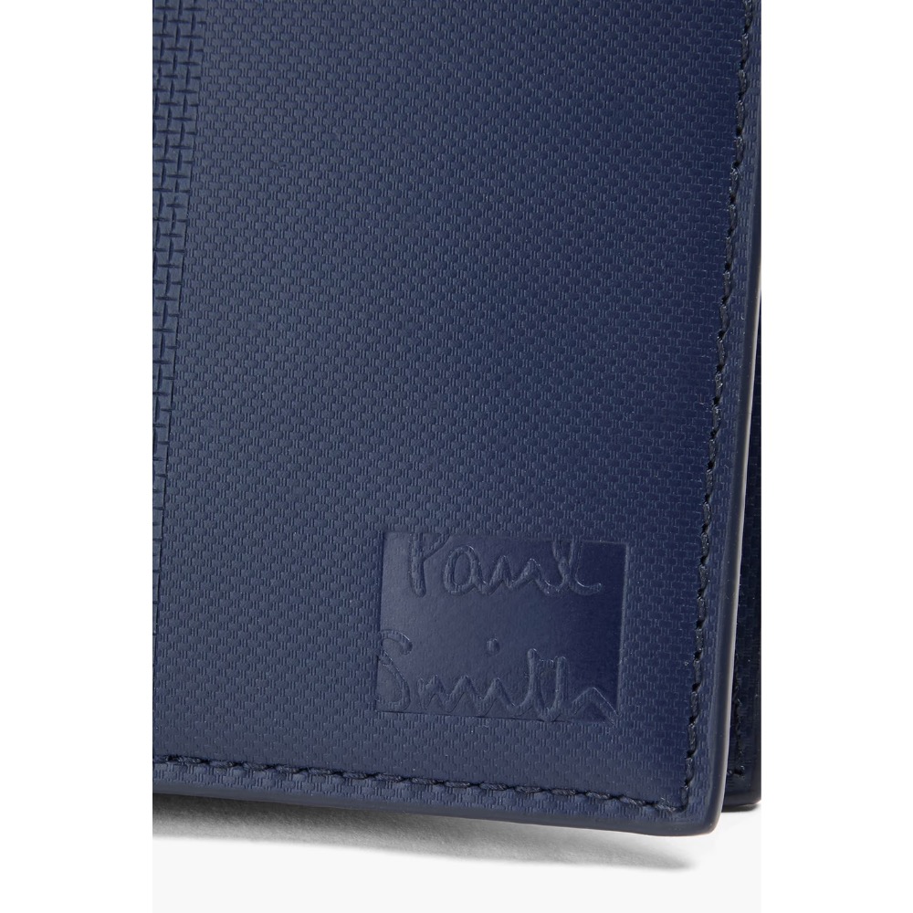 唯ㄧ現貨 💖 Paul Smith 💌 絕版精品！墨水藍色！古典 > 皮夾、短夾、卡夾、錢包！-細節圖8