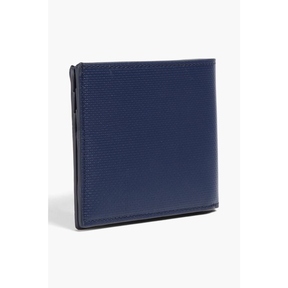 唯ㄧ現貨 💖 Paul Smith 💌 絕版精品！墨水藍色！優美 > 皮夾、短夾、卡夾、錢包！-細節圖6