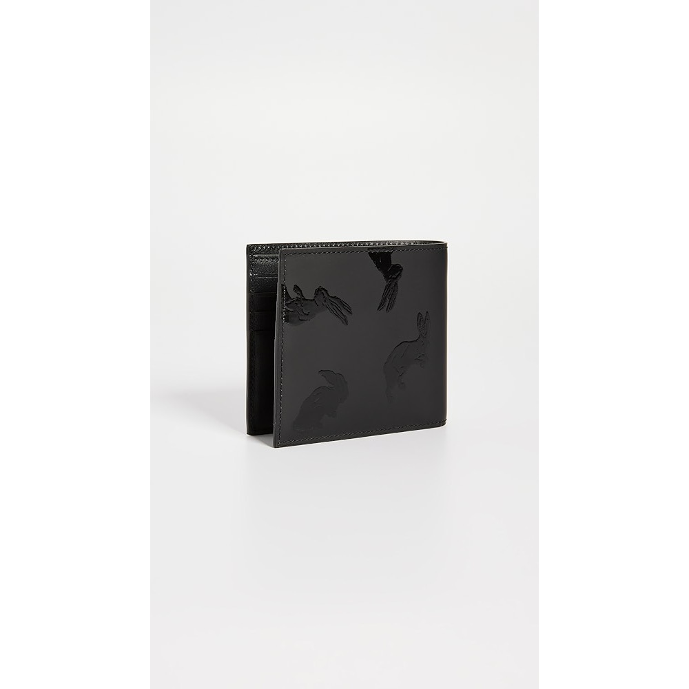 唯ㄧ現貨 💖 Paul Smith 💌 絕版精品！黑色！御守！金兔 > 皮夾、短夾、卡夾、錢包！-細節圖3