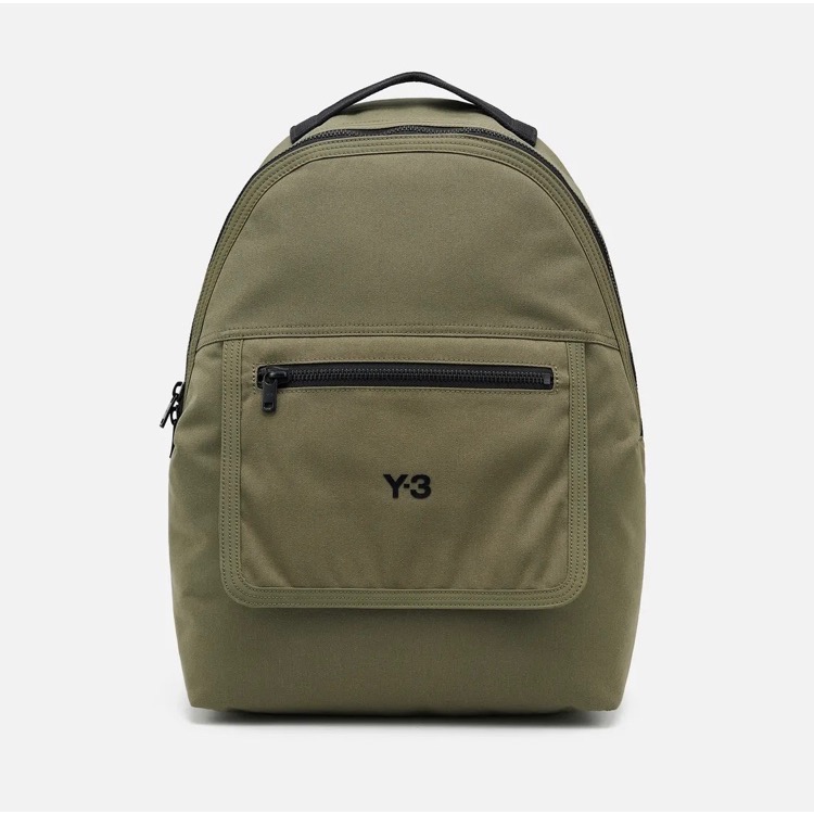 唯ㄧ現貨 💖 Y3 (Y-3) 💛 絕版精品！橄欖綠色、軍綠色！小報僮 > 後背包！-細節圖2