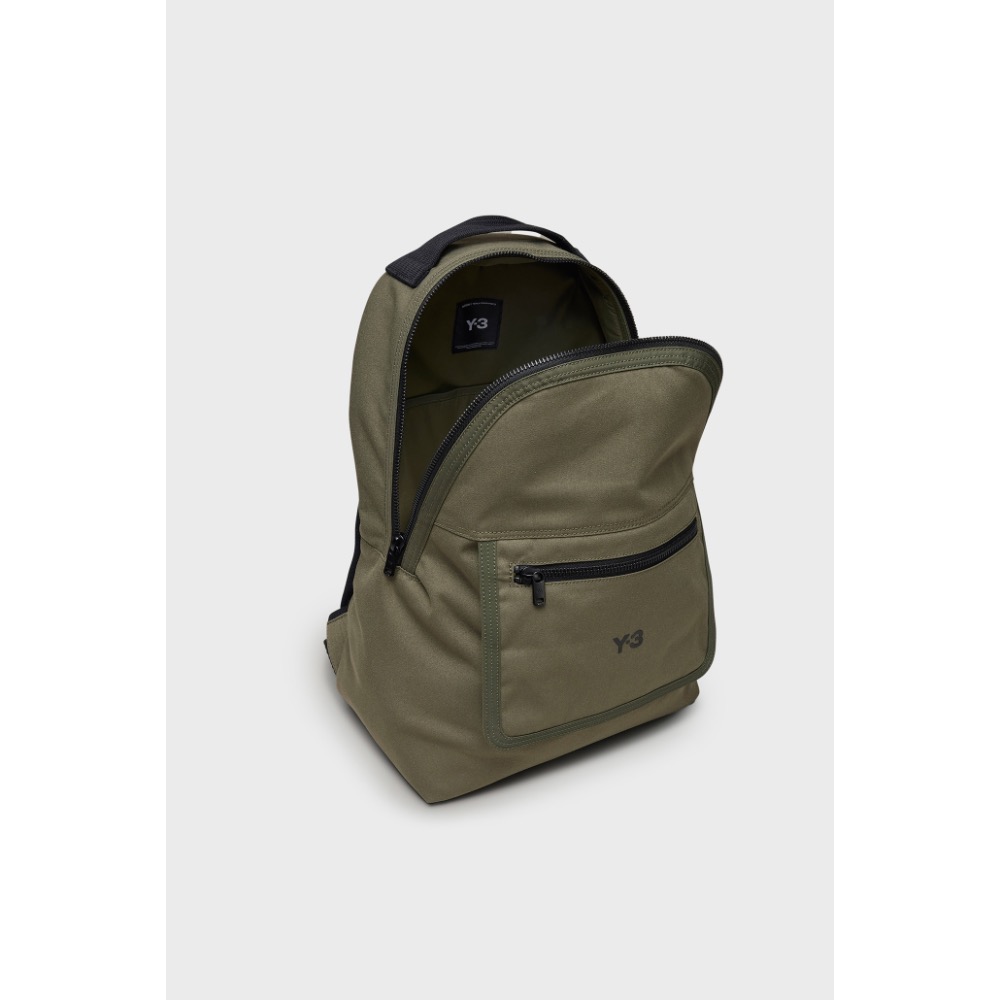 唯ㄧ現貨 💖 Y3 (Y-3) 💛 絕版精品！橄欖綠色、軍綠色！小報僮 > 後背包！-細節圖7
