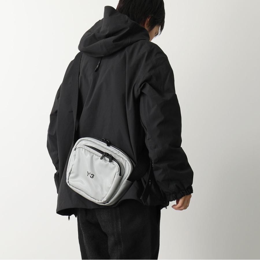唯ㄧ現貨 💖 Y3 (Y-3) 💛 衝評價❗️絕版精品！冰淺、灰色！涼感 > 側背包、斜背包、肩背包！-細節圖3