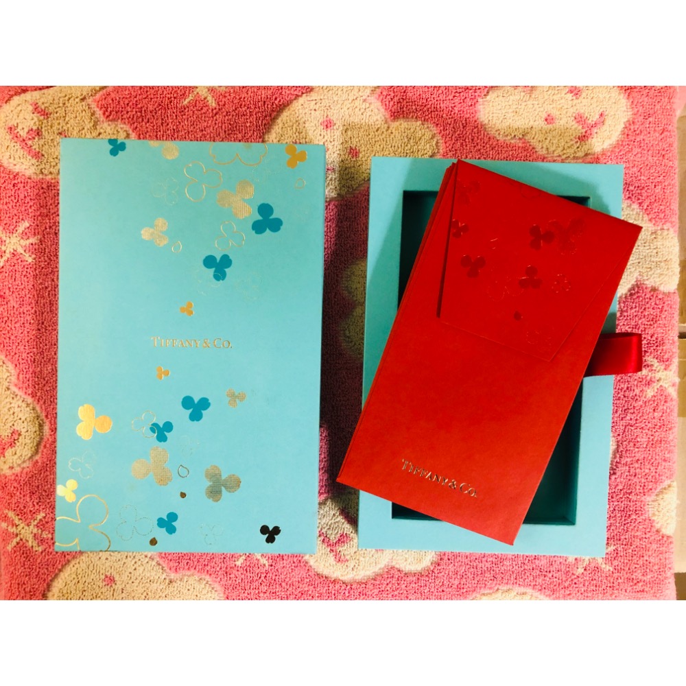 唯ㄧ現貨 💖 Tiffany ♥️ 絕版精品！胭脂、小豬 > 紅包袋、網美道具、交換禮物！-細節圖3