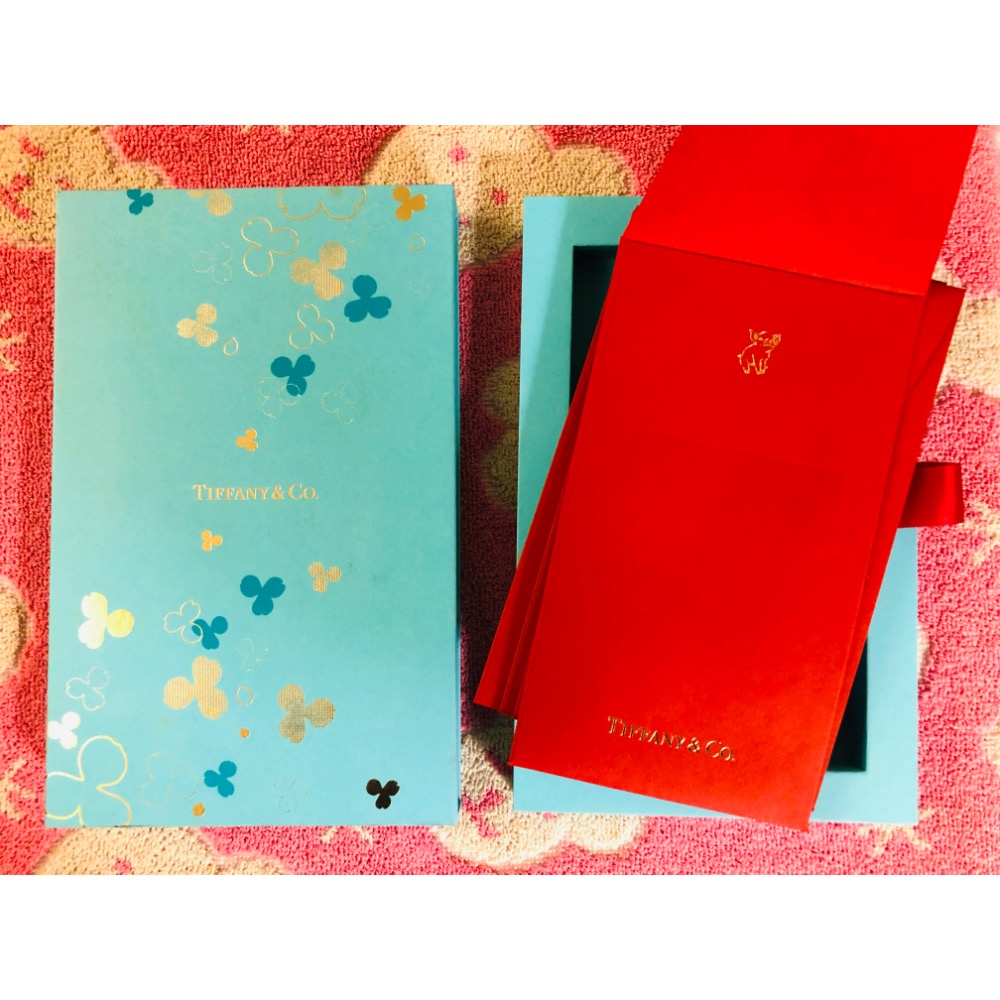 唯ㄧ現貨 💖 Tiffany ♥️ 絕版精品！胭脂、小豬 > 紅包袋、網美道具、交換禮物！-細節圖4