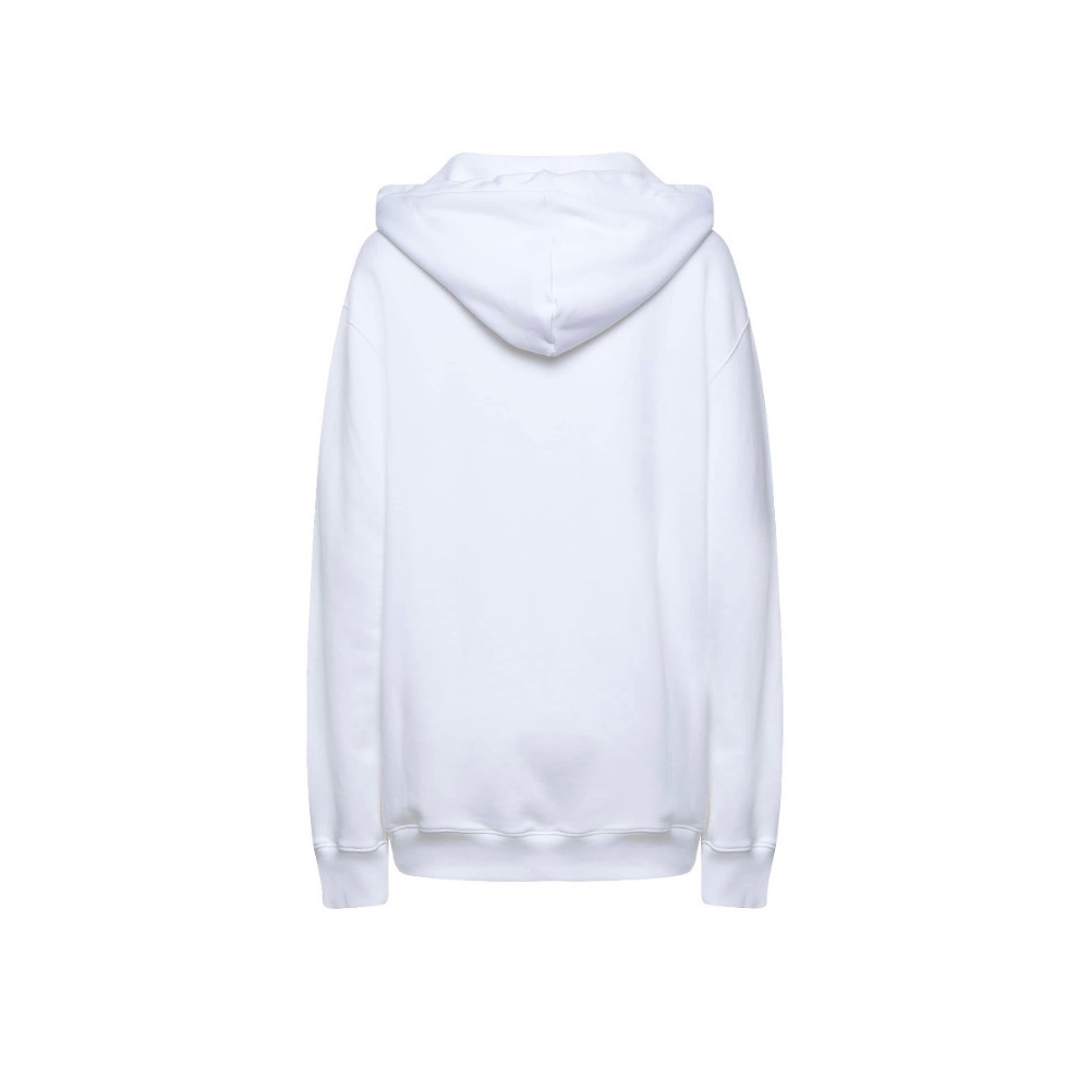 唯ㄧ現貨 💖 MOSCHINO 🐻 傳奇精品！白色！宮庭！凡爾賽玫瑰！瑪麗皇后 > 刺繡、連帽、長袖、衛衣、帽T！-細節圖9