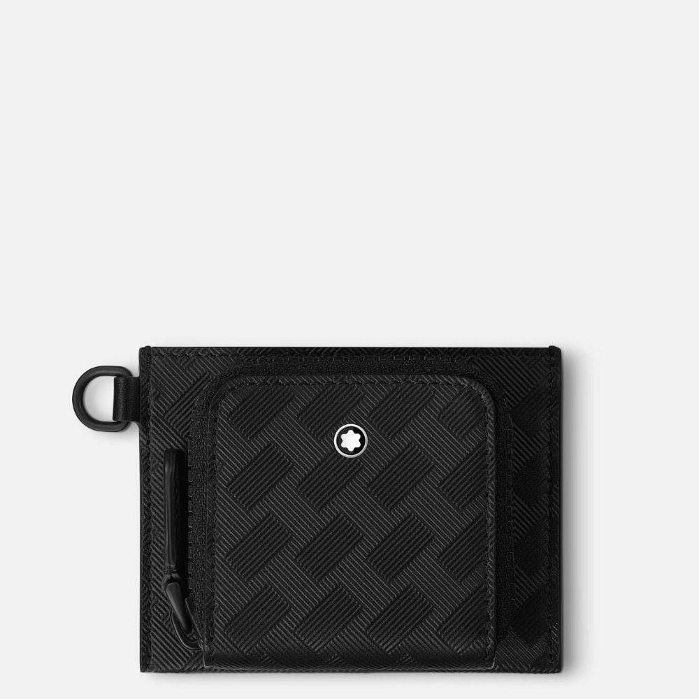 唯ㄧ現貨 💖 MONTBLANC (萬寶龍) 👩🏻 絕版精品！墨子、黑色！Extreme > 皮夾、短夾、卡夾、零錢包！-細節圖2