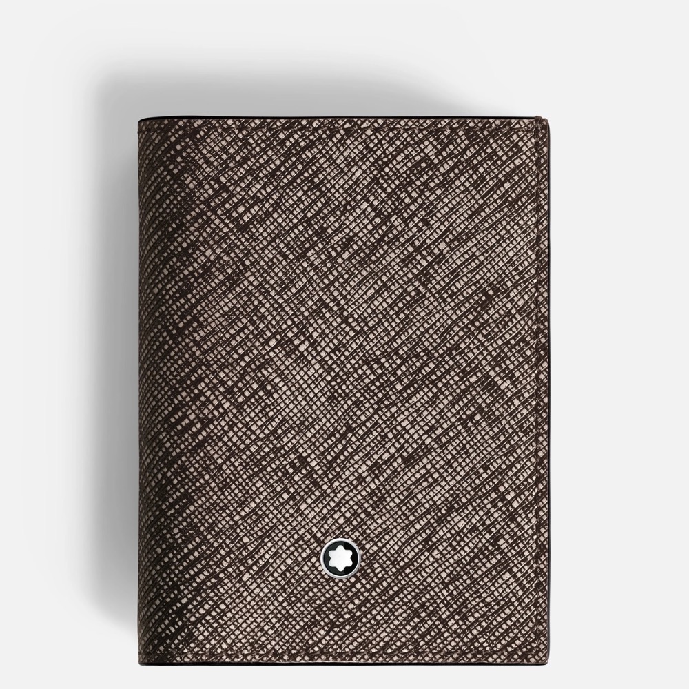 唯ㄧ現貨 💖 MONTBLANC (萬寶龍) 👩🏻 絕版精品！摩卡、巧克力、砂礫色！匠心 > 皮夾、短夾、卡夾、名片夾！-細節圖2