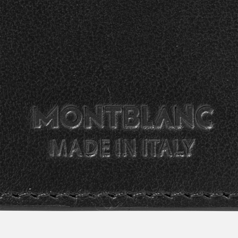唯ㄧ現貨 💖 MONTBLANC (萬寶龍) 👩🏻 絕版精品！墨子、黑色！風尚 > 皮夾、短夾、卡夾、錢包、名片夾！-細節圖8