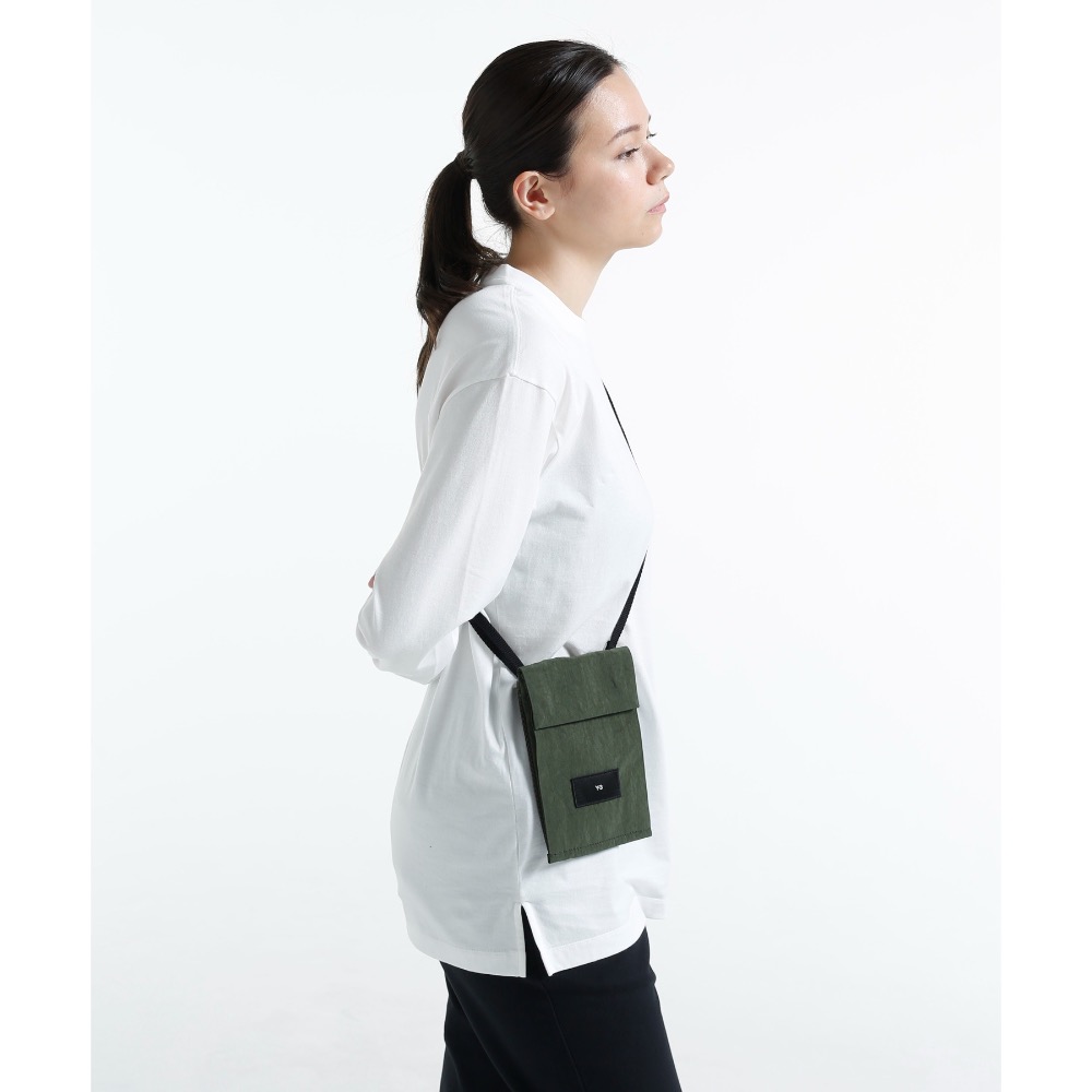 (實拍) 👠 Y3 (Y-3) 💛 限額精品！橄欖、軍綠色！隨行包 > 頸掛包、相機包、側背包、斜背包、肩背包、長夾包！-細節圖11