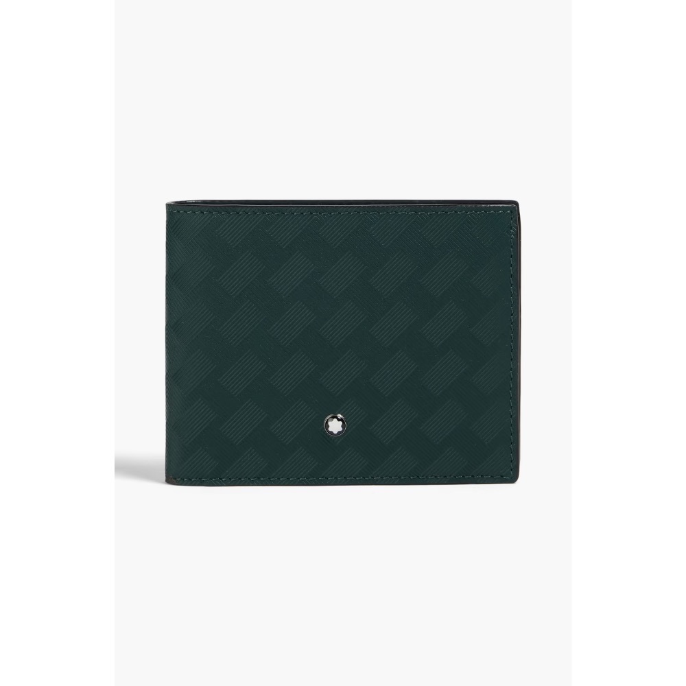 唯ㄧ現貨 💖 MONTBLANC (萬寶龍) 👩🏻 絕版精品！英倫、綠色！Extreme > 皮夾、短夾、卡夾、錢包！-細節圖7