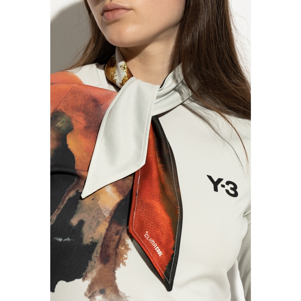 唯ㄧ現貨 💖 Y3 (Y-3) 💛 絕版精品！黑色、白色！手洗、冷洗！雙面戴！琥珀 > 頭帶、髮帶、領巾、圍脖、圍巾！-細節圖8