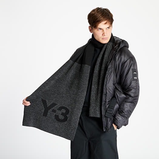 唯ㄧ現貨 💖 Y3 (Y-3) 💛 傳奇精品！黑色、灰色！手洗、冷洗羊毛！比利時製！點睛品 ♥️ 圍巾、披肩！-細節圖3