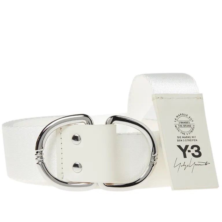 唯ㄧ現貨 💖 Y3 (Y-3) 💛 絕版精品！白色、杏色！生日紀念 > 腰帶、腰封、皮帶！-細節圖3