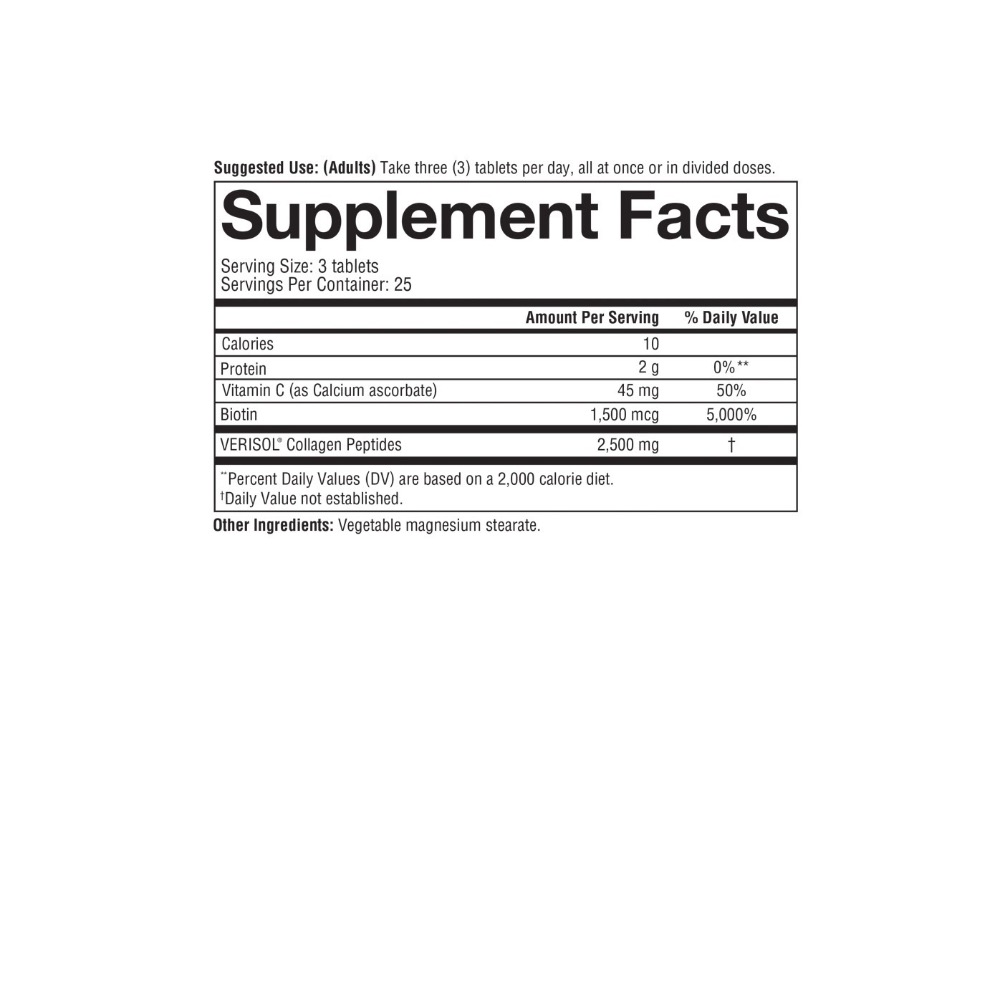 Youtheory(年輕原理)💌髮肌營養!主打星!肌膚淨零!高單位!專利對策👩🏻胜肽蛋白!膠原蛋白!生物素!限時限量!-細節圖4