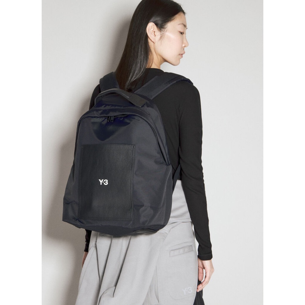 唯ㄧ現貨 💖 Y3 (Y-3) 💛 絕版精品！黑色！奢華版 > 後背包！-細節圖7