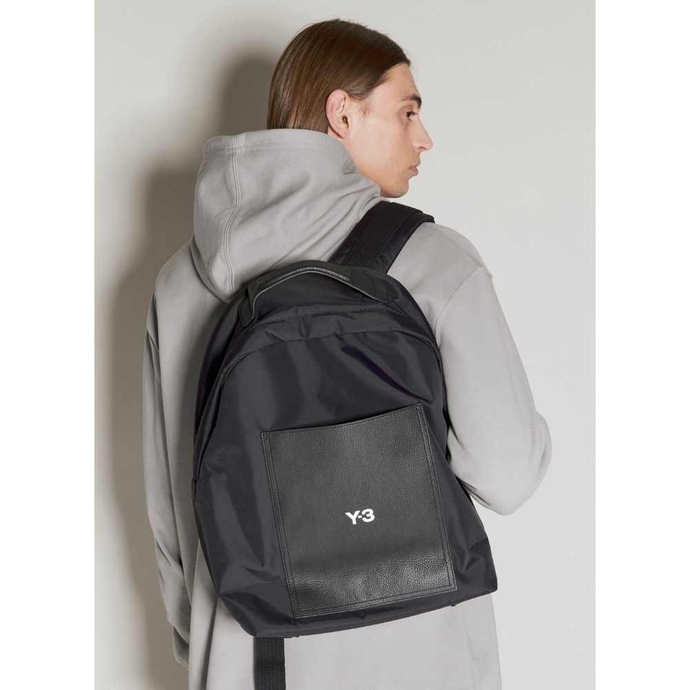 唯ㄧ現貨 💖 Y3 (Y-3) 💛 絕版精品！黑色！奢華版 > 後背包！-細節圖9
