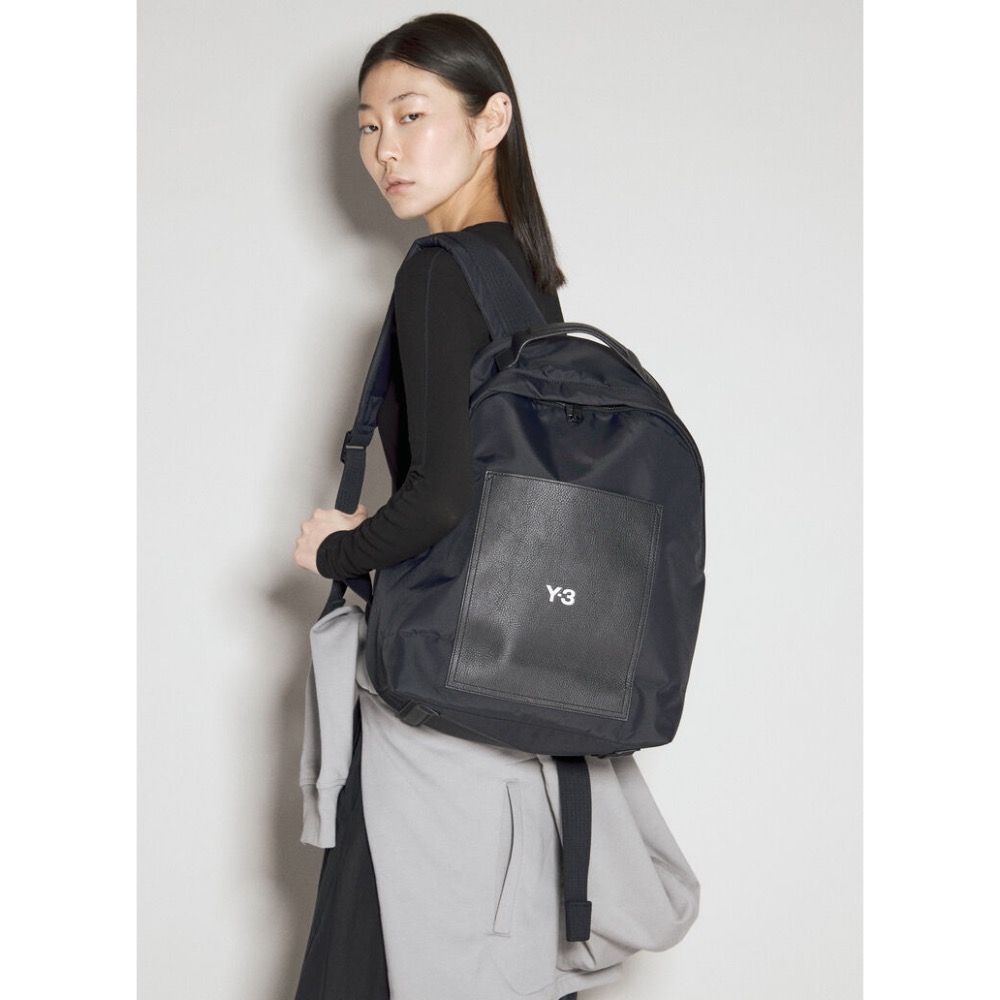 唯ㄧ現貨 💖 Y3 (Y-3) 💛 絕版精品！黑色！奢華版 > 後背包！-細節圖6