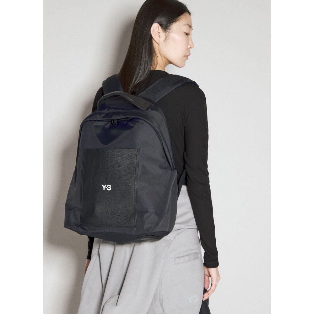 唯ㄧ現貨 💖 Y3 (Y-3) 💛 絕版精品！黑色！奢華版 > 後背包！-細節圖7
