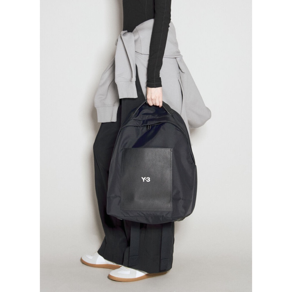 唯ㄧ現貨 💖 Y3 (Y-3) 💛 絕版精品！黑色！技術奢華 > 後背包！-細節圖3