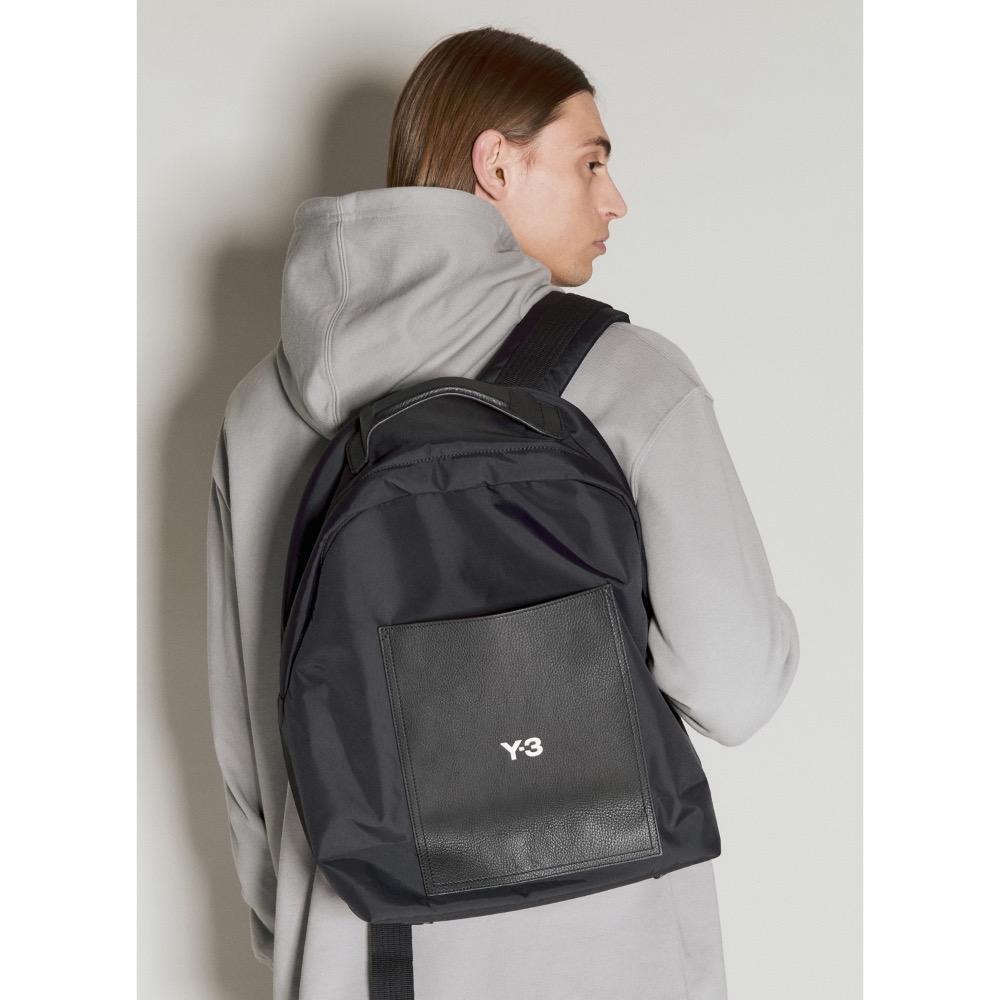 唯ㄧ現貨 💖 Y3 (Y-3) 💛 絕版精品！黑色！技術奢華 > 後背包！-細節圖4