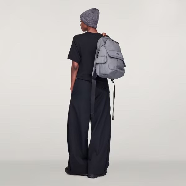 唯ㄧ現貨 💖 Y3 (Y-3) 💛 絕版精品！磐石色、花崗岩色！Key-Looks > 後背包！-細節圖10