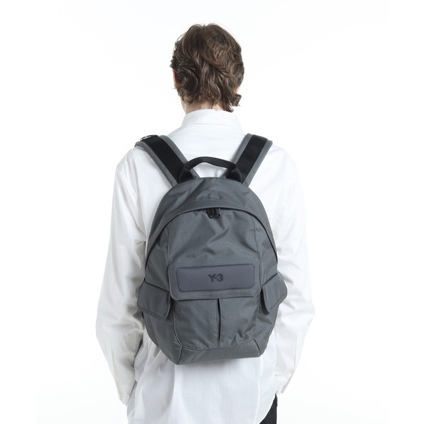 唯ㄧ現貨 💖 Y3 (Y-3) 💛 絕版精品！花崗岩色、磐石色！Trendy > 後背包！-細節圖6