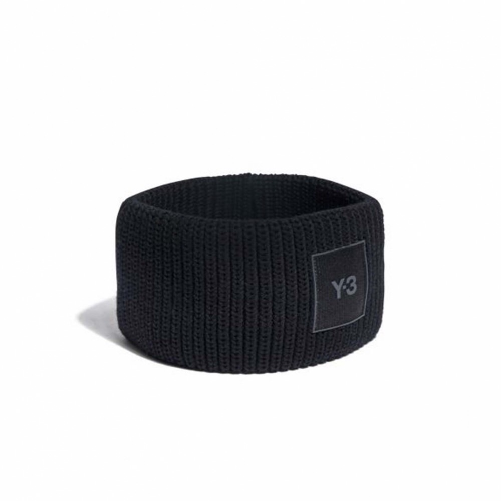 唯ㄧ現貨 💖 Y3 (Y-3) 💛 絕版精品！黑色！手洗、冷洗羊毛！美麗諾 > 髮帶、頭帶、領巾、圍脖、圍巾、羊毛帽！-細節圖4