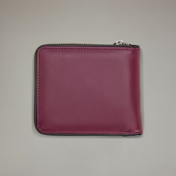 唯ㄧ現貨 💖 Y3 (Y-3) 💛 絕版精品！黑醋栗、勃根地、酒紅色！財布 > 皮夾、短夾、卡夾、錢包、名片夾、鈔票夾！-細節圖2