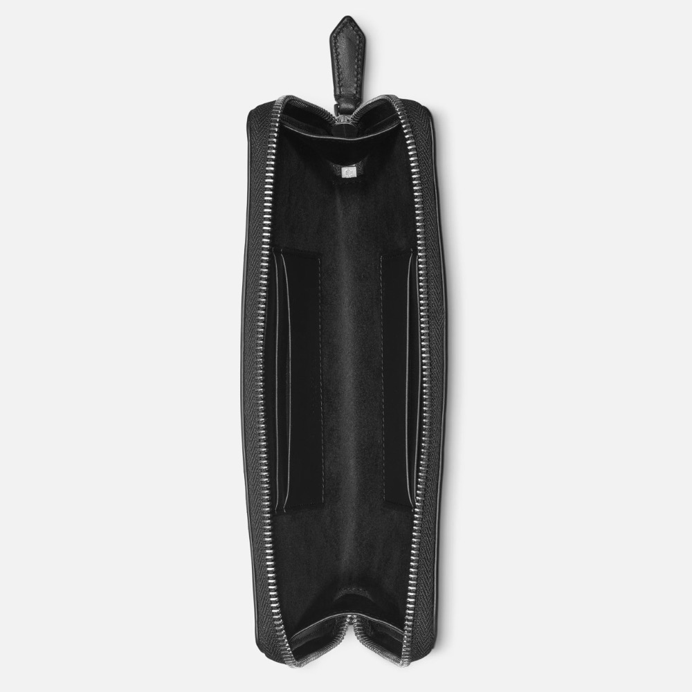 唯ㄧ現貨 💖 MONTBLANC (萬寶龍) 👩🏻 絕版精品！墨子、黑色！神女 > 手拿包、收納包、頸掛包、長夾、卡夾！-細節圖4