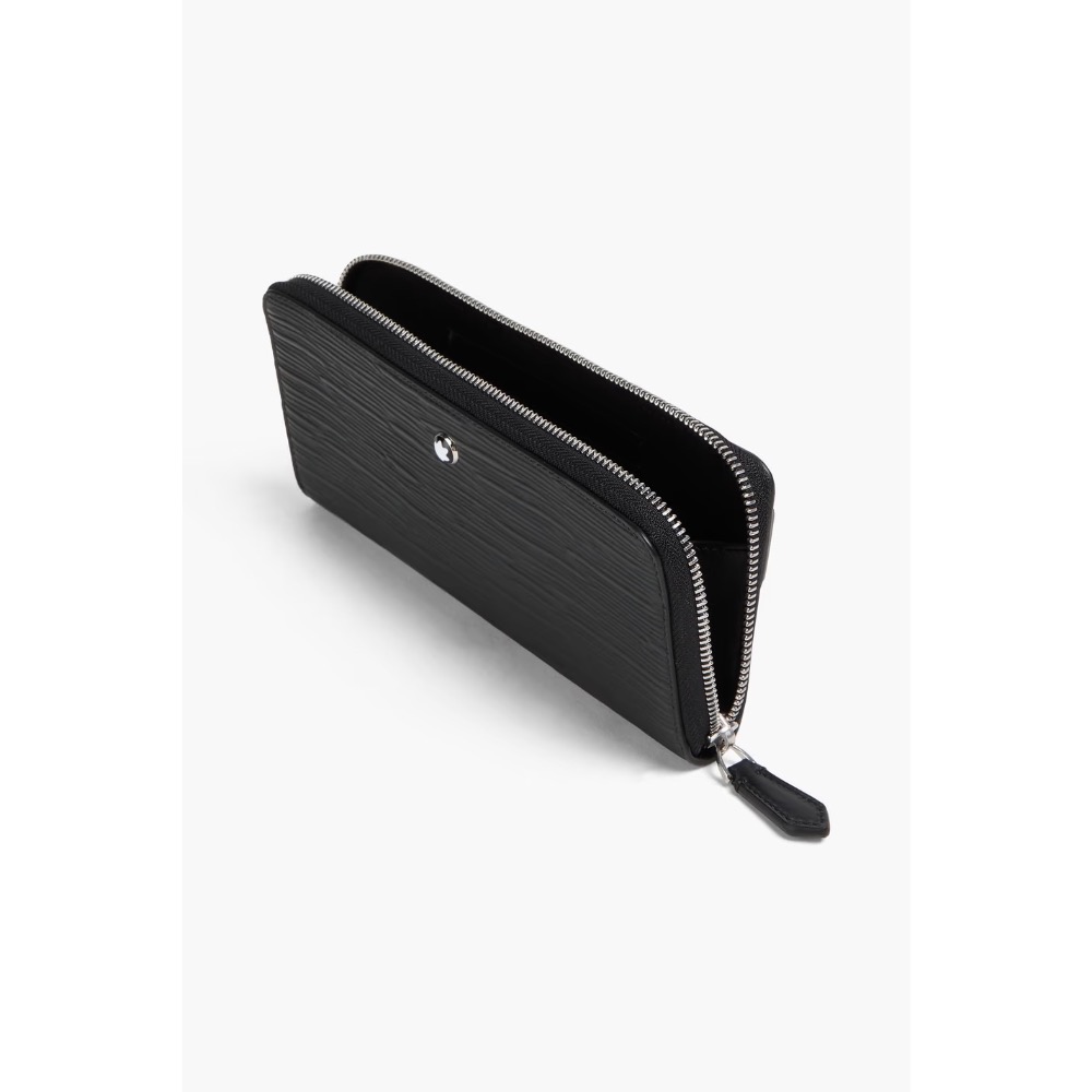 唯ㄧ現貨 💖 MONTBLANC (萬寶龍) 👩🏻 絕版精品！墨子、黑色！靈感 > 手拿包、收納包、頸掛包、長夾、卡夾！-細節圖3