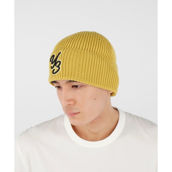 唯ㄧ現貨 💖 Y3 (Y-3) 💛 絕版精品！水果、甜椒、黃色！手洗、冷洗羊毛！小畫家 > 羊毛帽、毛線帽、針織帽！-細節圖3