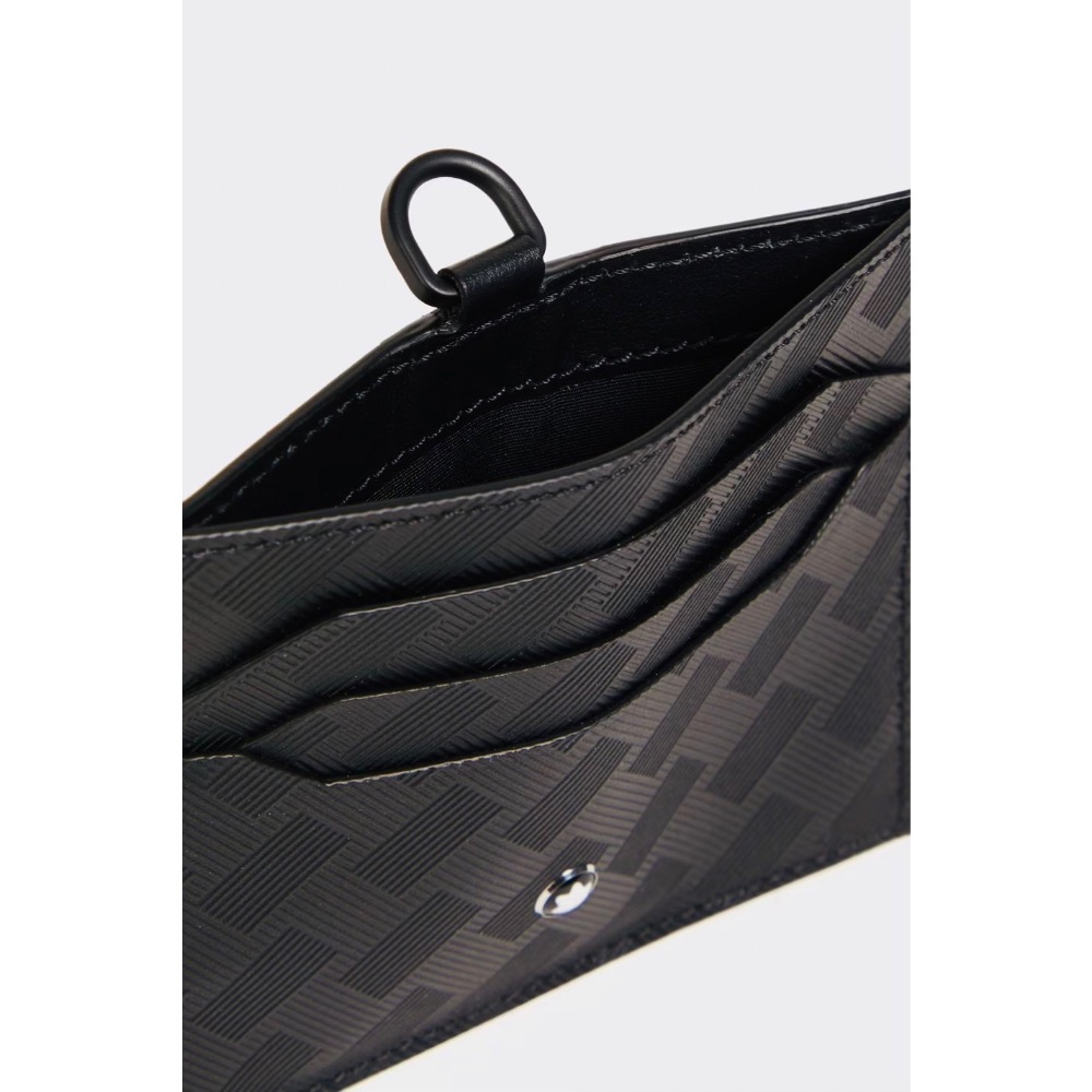 唯ㄧ現貨 💖 MONTBLANC (萬寶龍) 👩🏻 絕版精品！墨子、黑色！風尚 > 皮夾、短夾、卡夾、錢包、名片夾！-細節圖9