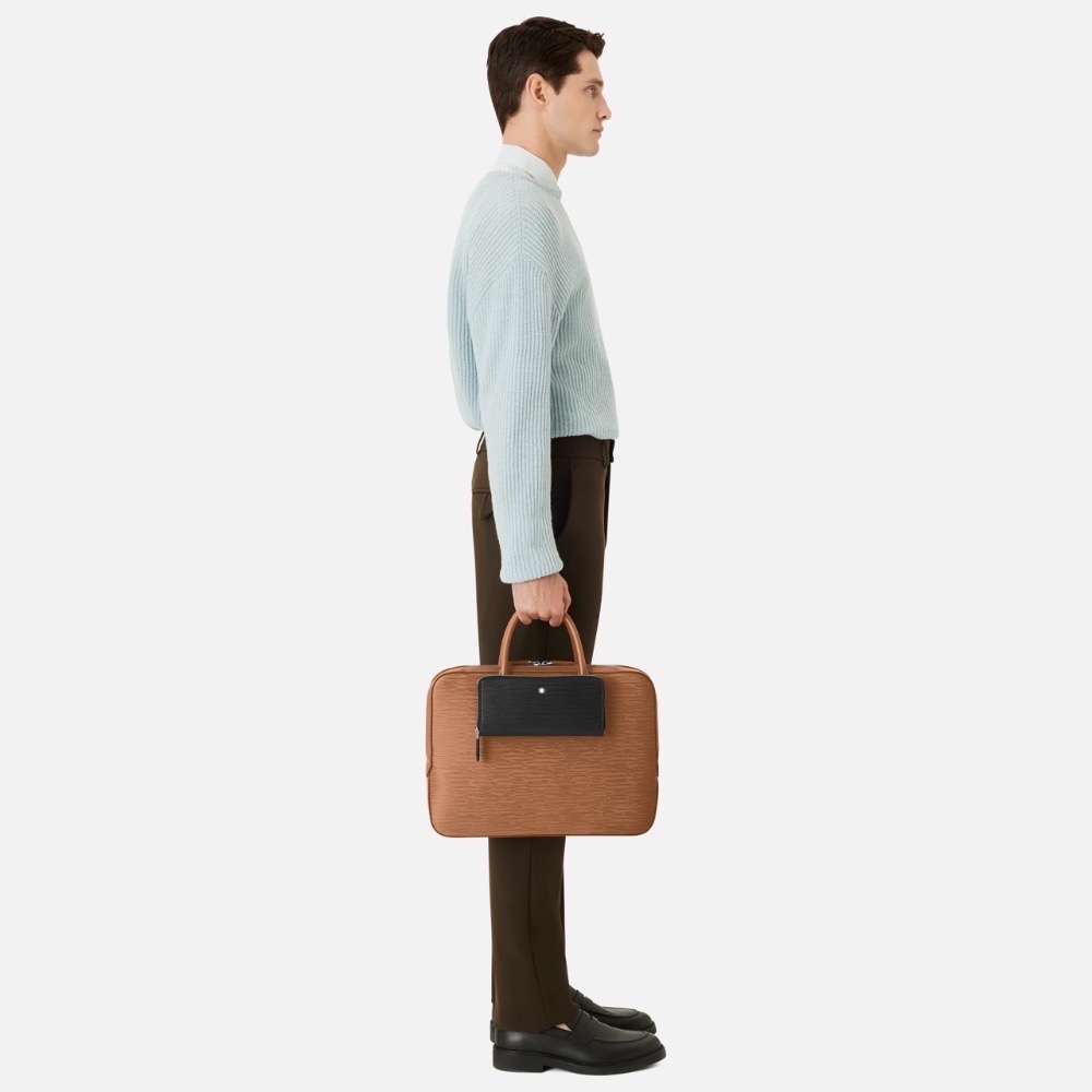 唯ㄧ現貨 💖 MONTBLANC (萬寶龍) 👩🏻 絕版精品！墨子、黑色！嬌貴 > 長夾、卡夾、錢包、名片夾、發財包！-細節圖9