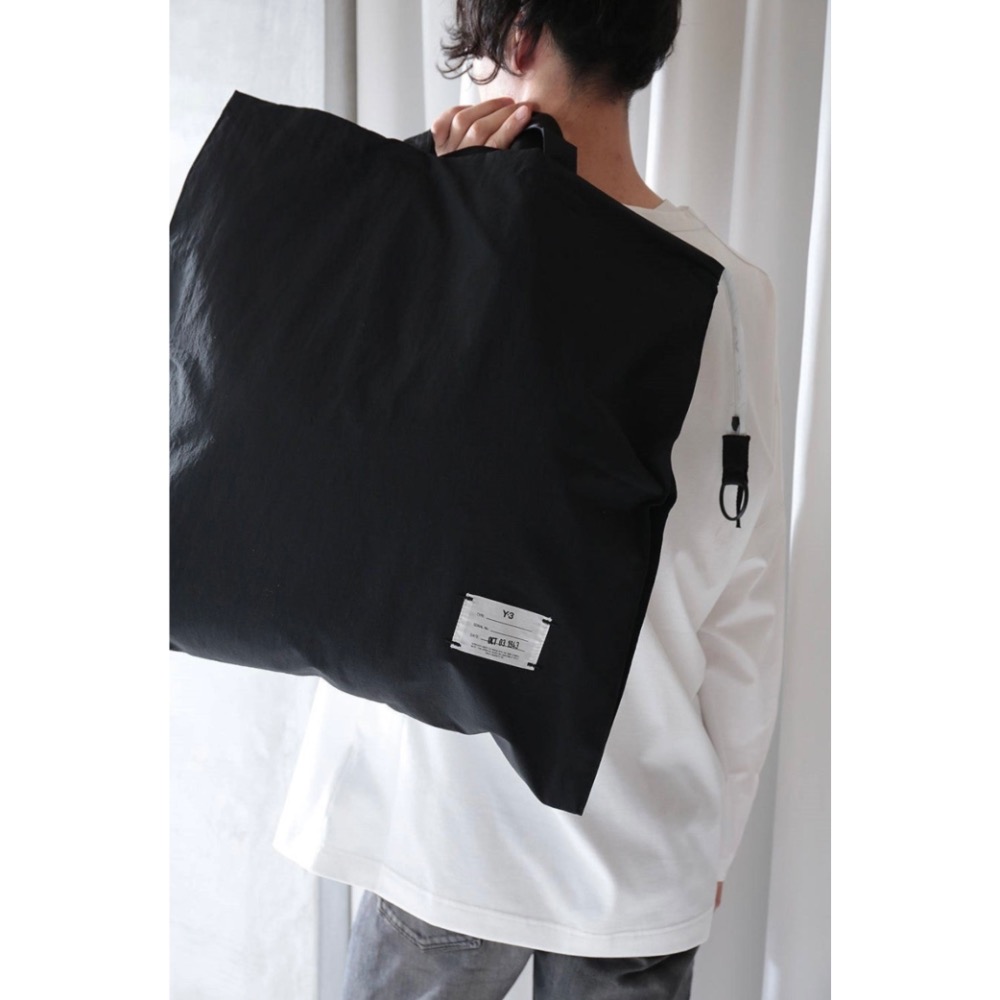 唯ㄧ現貨 💖 Y3 (Y-3) 💛 絕版精品！黑色！經典再臨 > 托特包、側背包、斜背包、肩背包！-細節圖6