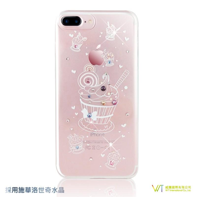 Apple iPhone8 / 8 Plus  施華洛世奇水晶 奢華 彩鑽保護殼  - 杯子蛋糕-細節圖2