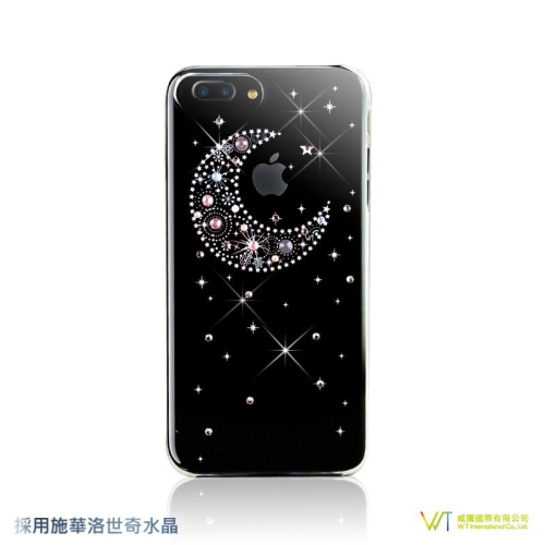 Apple iPhone8 / 8 Plus 【 星月 】施華洛世奇水晶 奢華 彩鑽保護殼