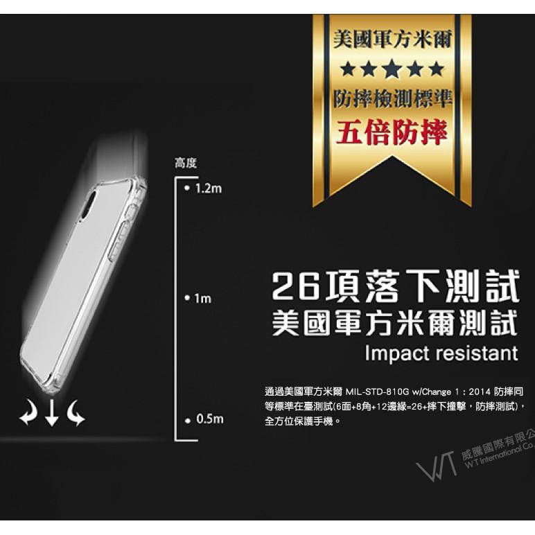 HTC Desire 12 + 軍功防摔殼 空壓殼 透明 防摔 氣墊 抗震殼 軟殼 透明殼-細節圖5