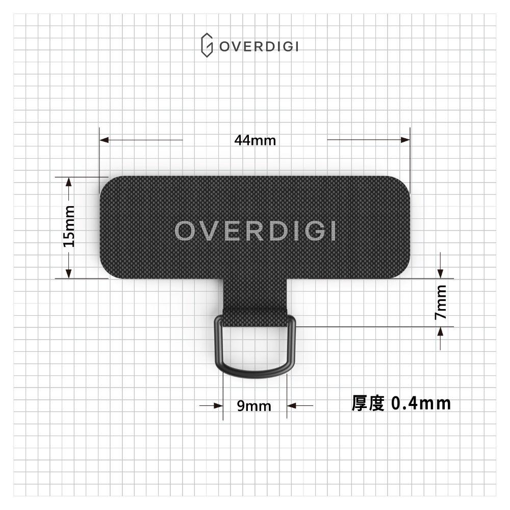 OVERDIGI超薄0.4mm手機殻掛繩片-單環＋雙環二入套組-細節圖3