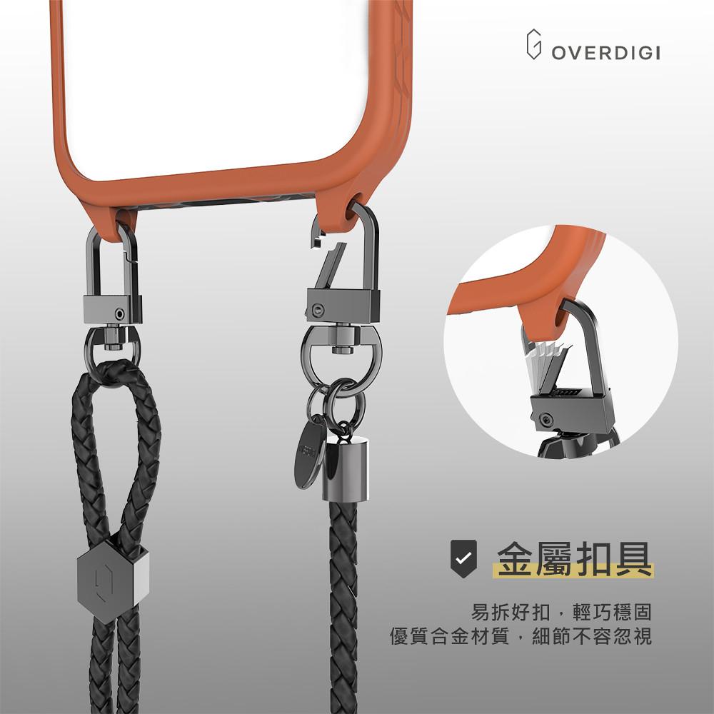 OVERDIGI 皮質編織快拆手機掛繩-細節圖6