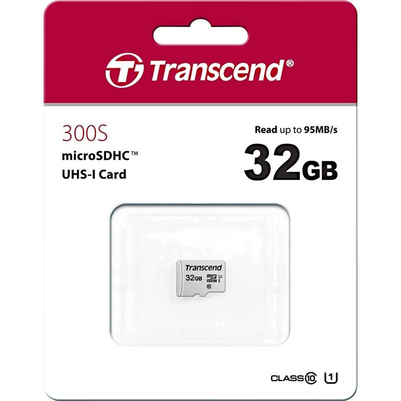 Transcend 創見 32GB microSDHC TF U1 C10 300S 記憶卡-細節圖2