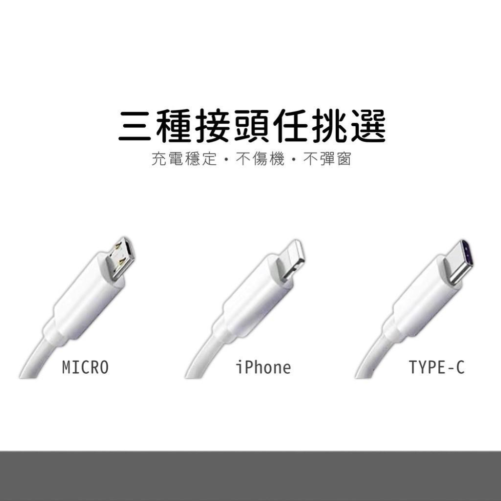 高速傳輸 充電線 USB充電線 Lightning、Micro、Type-C 100CM 蘋果 安卓-細節圖2