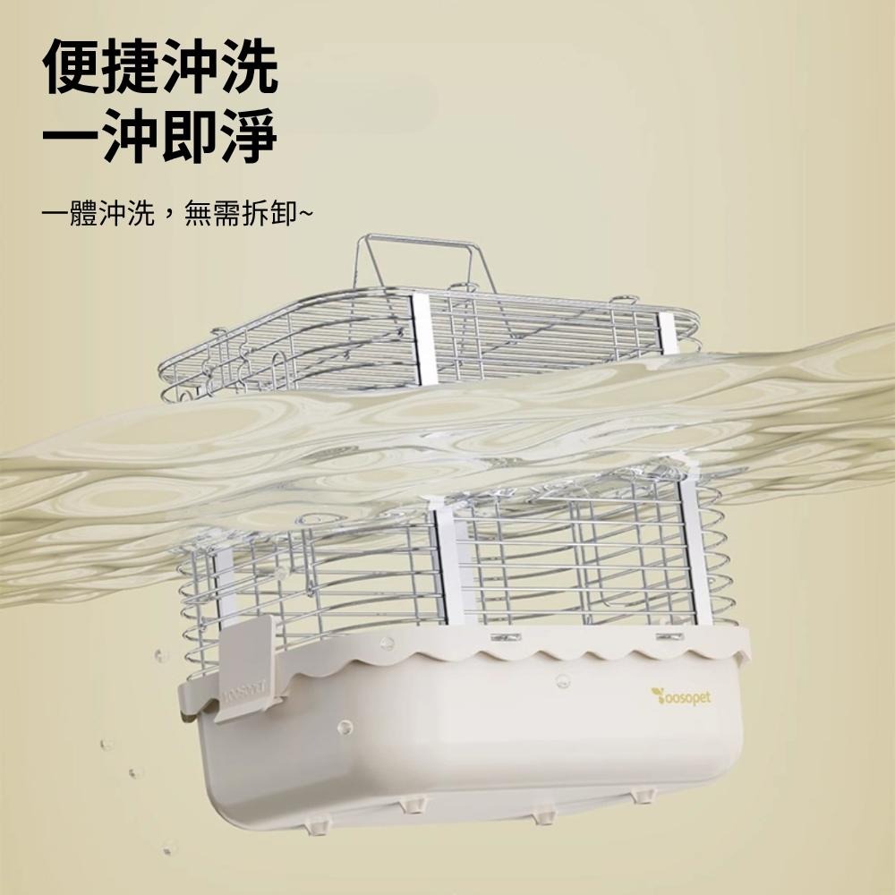 [蹦蹦鳥-台灣現貨] 優嗖 楓林籠 304不銹鋼外出籠 橫絲 大空間 手提籠鳥籠運輸籠 耐摔 (店到店限一個)-細節圖6