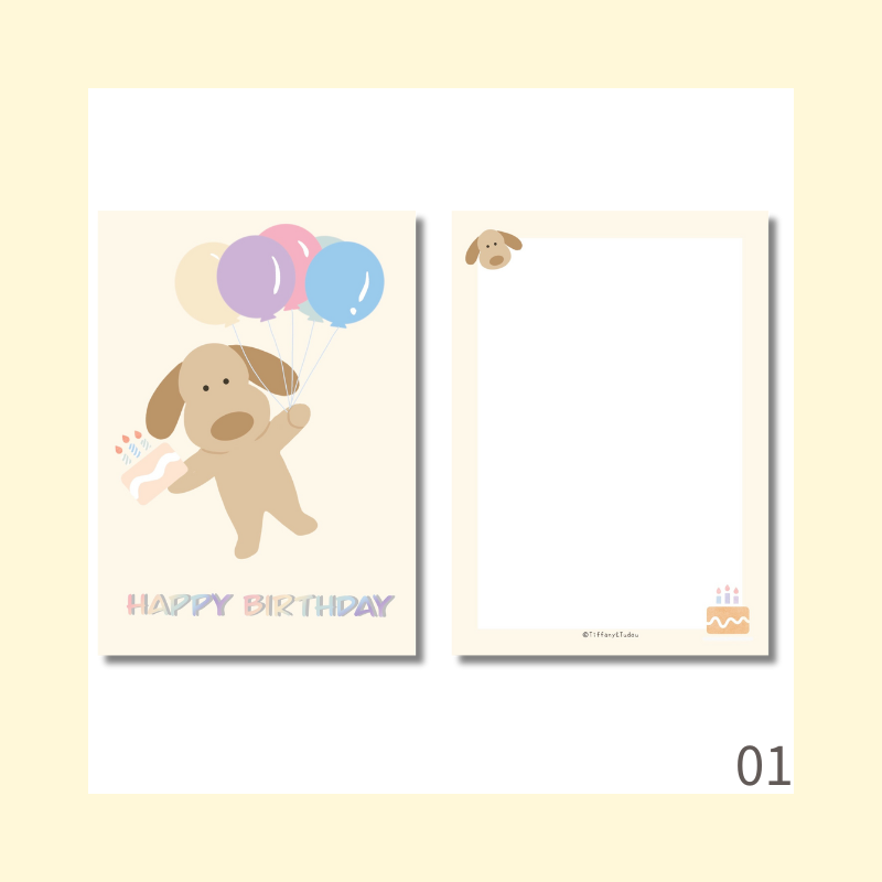 明信片-生日款-規格圖4